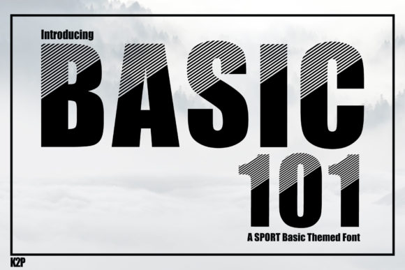Basic 101: The Bold Display Font for Creative Projects