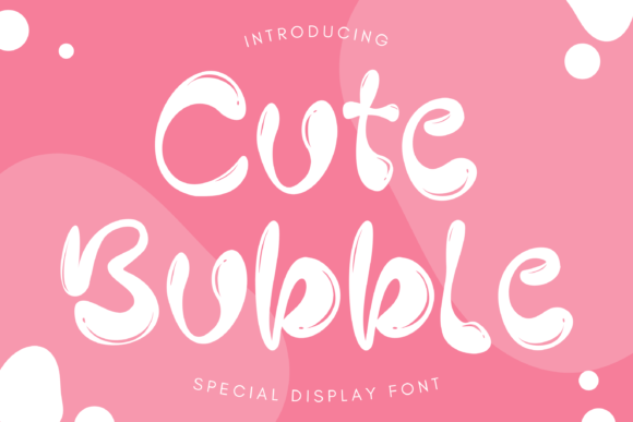 Cute Bubble: The Playful Typography Trend for Modern Brands