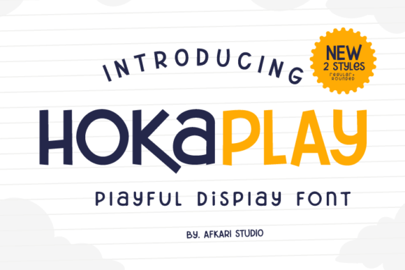 Hokaplay: The Playful Display Font for Bold Creative Projects