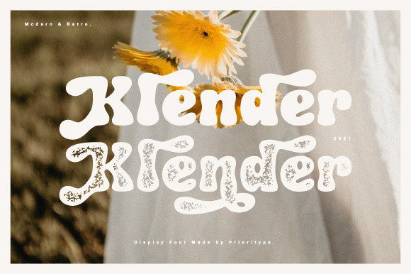 Klender: A Strategic Approach to Modern and Retro Display Typography