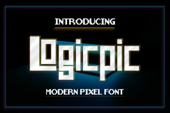 Logicpic: The Robotic Display Font for Futuristic Design