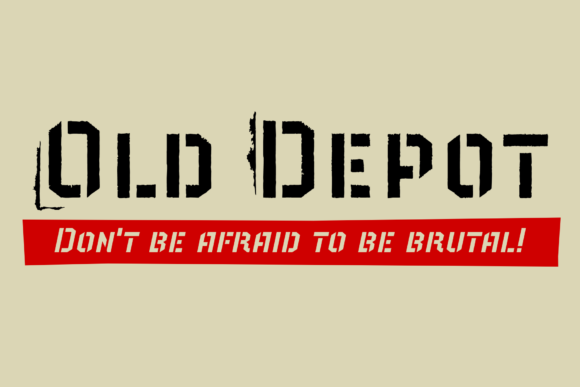 Old Depot: Why This Bold Display Font Is the Secret Weapon for High-Impact Design