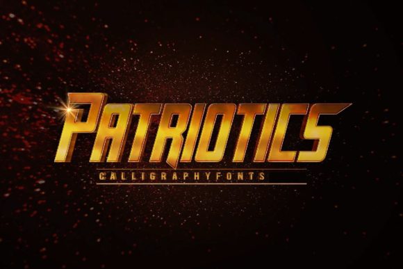 Patriotics: Elevating Bold Designs with a Sporty, PUA-Encoded Display Font