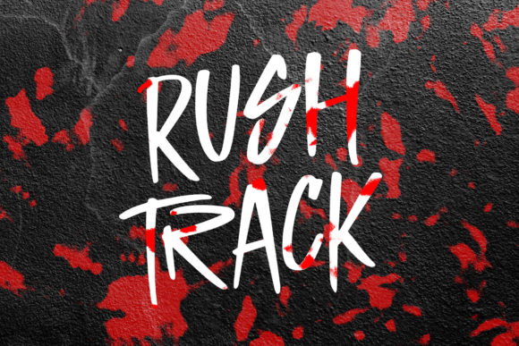 Rush Track: Strategic Typography for High-Impact Branding