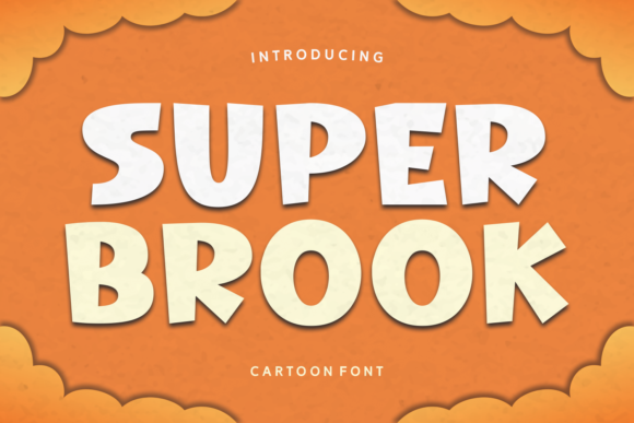 Super Brook: A Bold Display Font for Playful Design