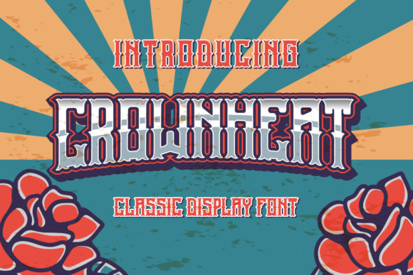 Why Crownheat Is the Bold, Rough-Textured Display Font Defining Modern Craft and Brand Identity